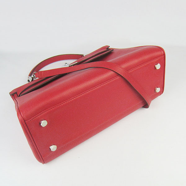 High Quality Hermes Kelly 35cm Togo Leather Bag Red 6308 - Click Image to Close